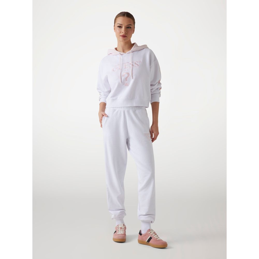 White Cotton Sweatshirt