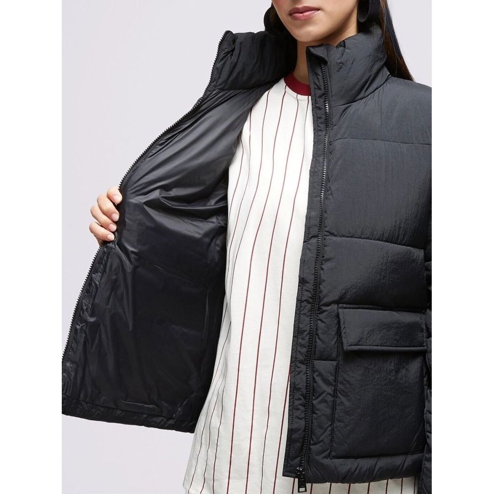 Black Polyamide Parka