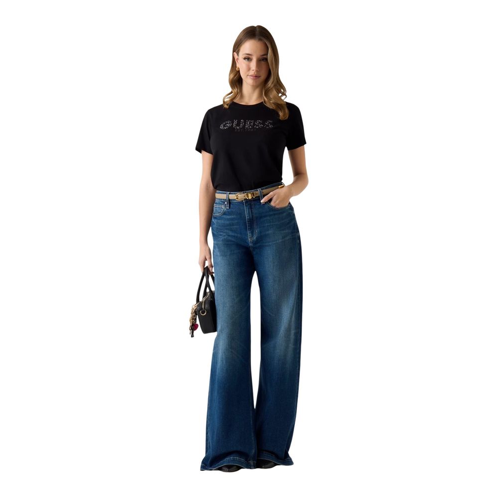 Black Cotton T-Shirt