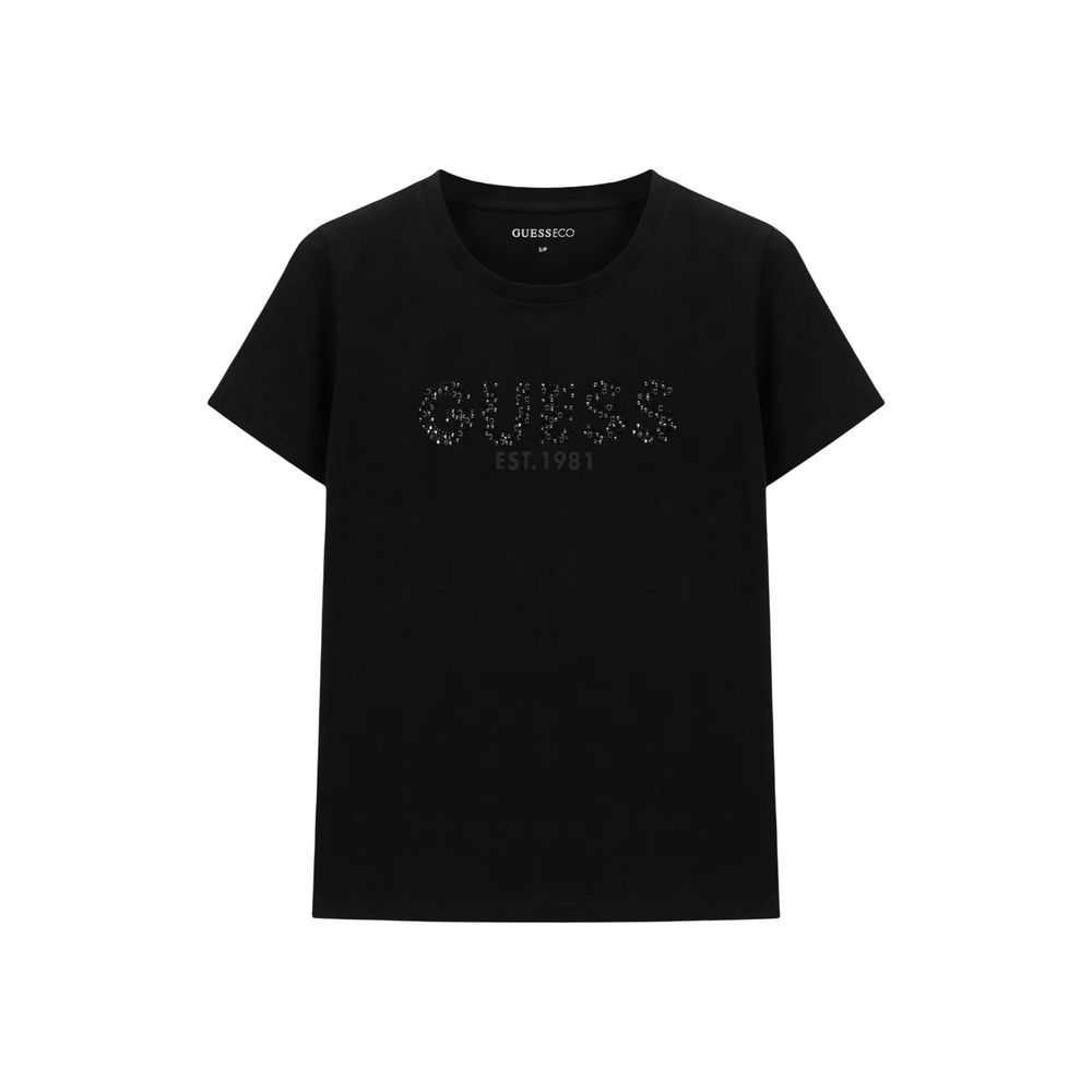 Black Cotton T-Shirt