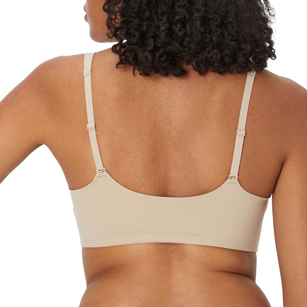 Bicolor Polyamide Sport Bra