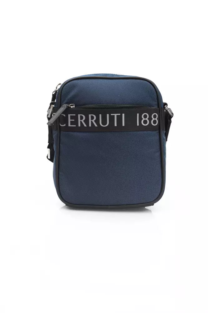 Blue Nylon Men Bag