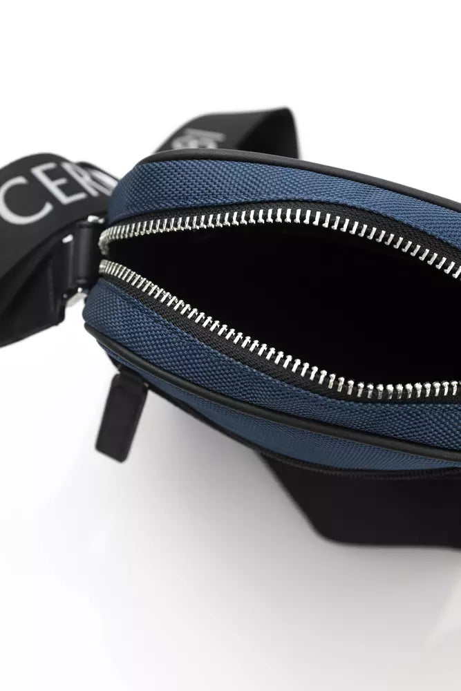 Blue Nylon Men Bag