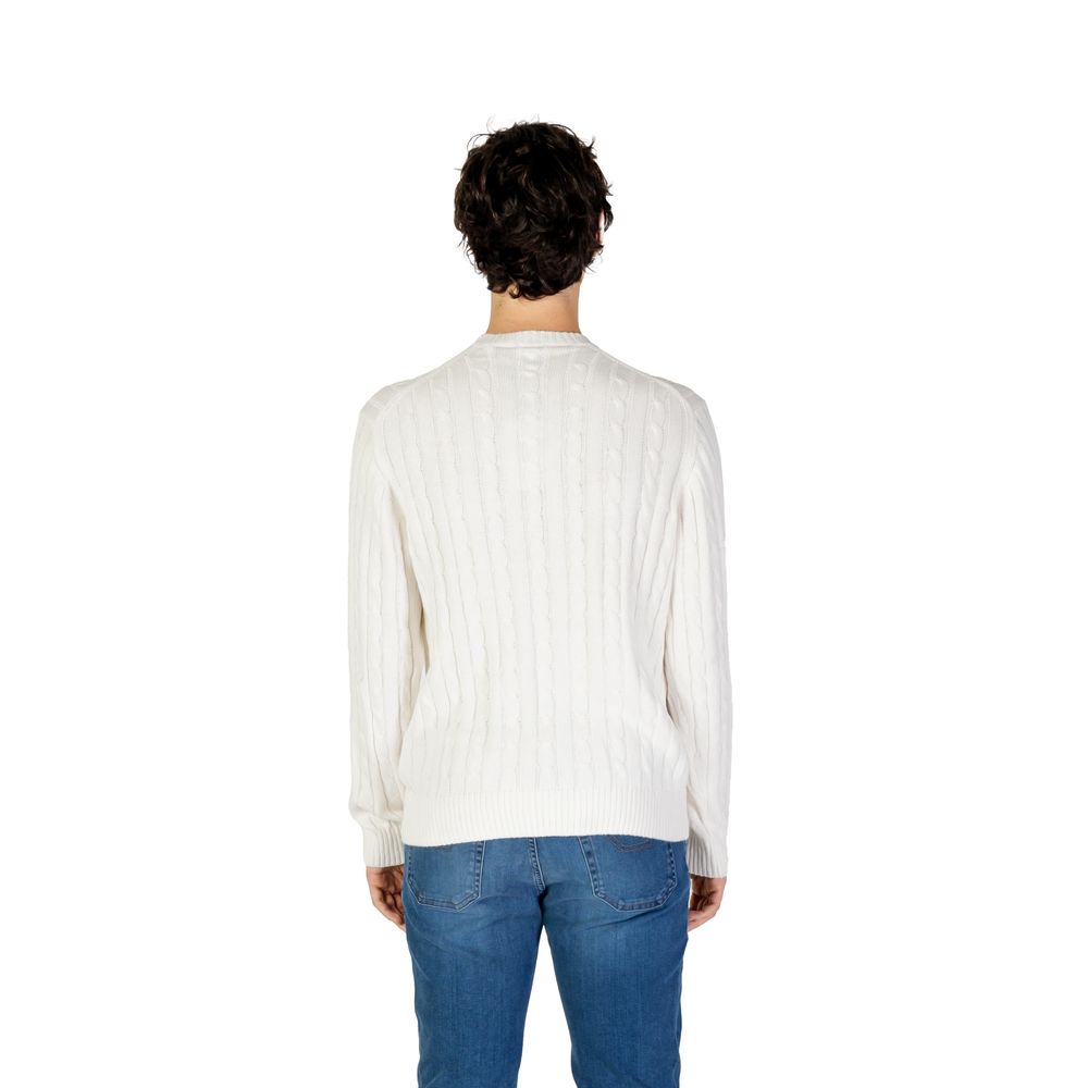 White Cotton Sweatshirt