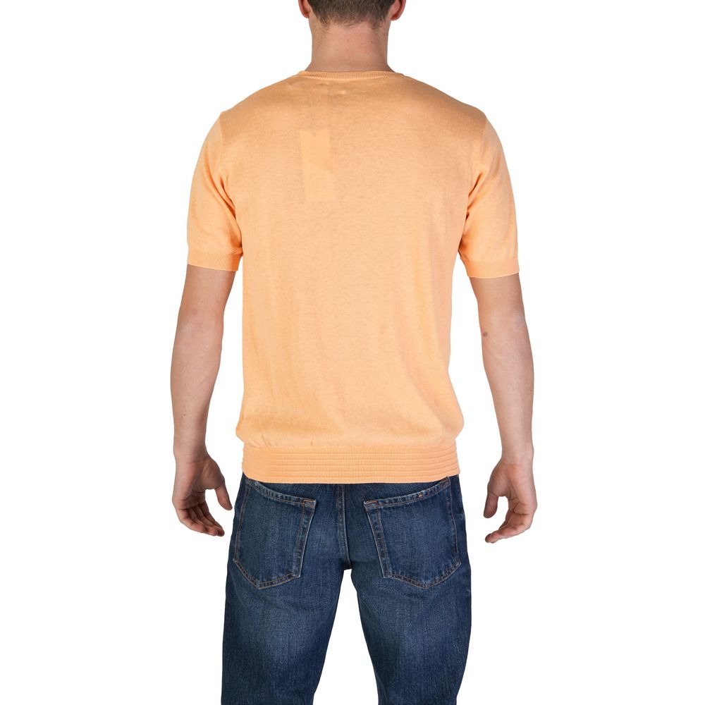 Orange Cotton Sweatshirt