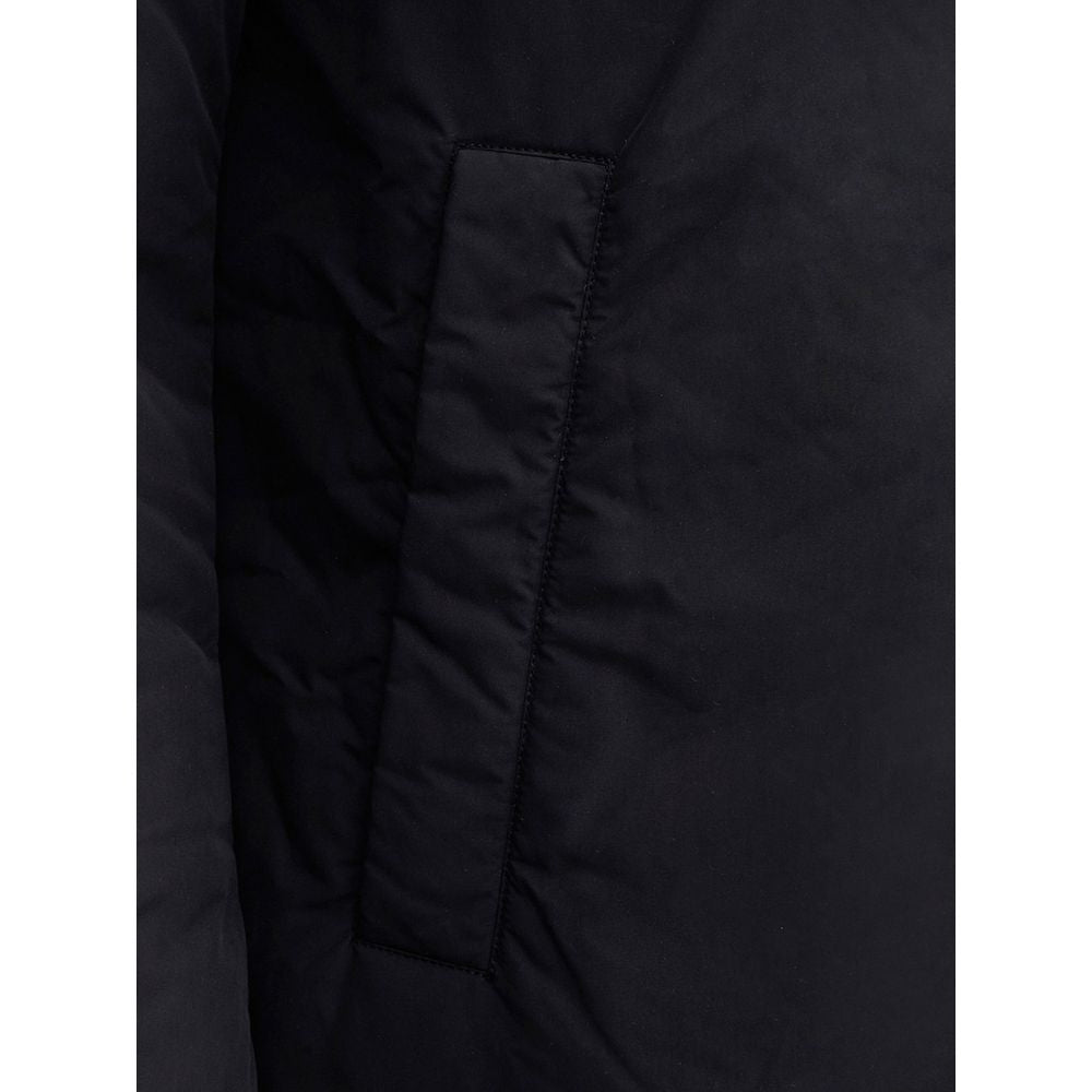 Multicolor Polyamide Full-Length Jacket