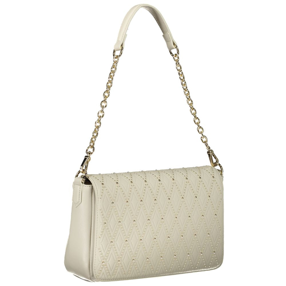 Bianco Polyurethane Women's Bag