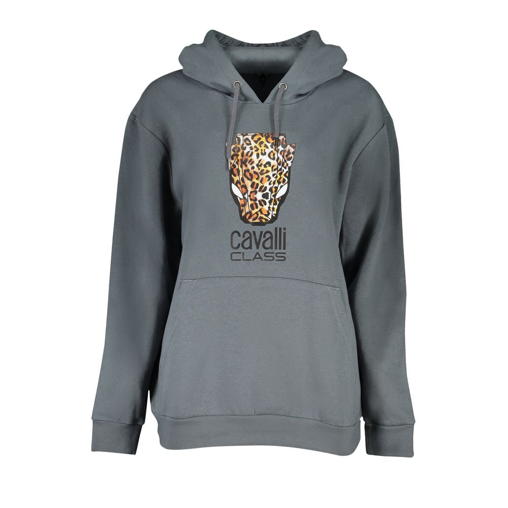 Grigio Polyester Woman Sweatshirt