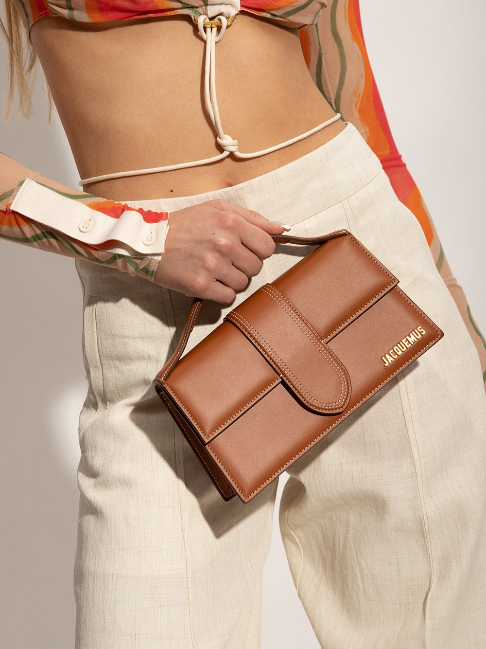Le Grand Bambino Light Brown Bag