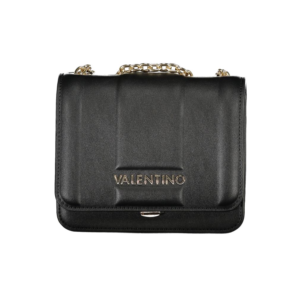 Black Polyurethane Women's Bag