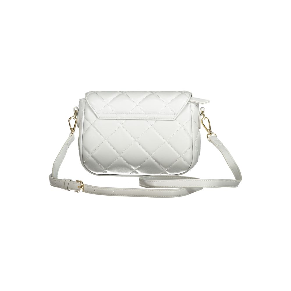 Gray Polyurethane Womens Bag