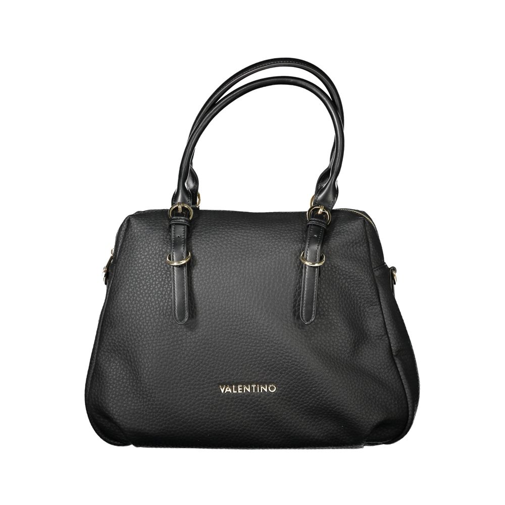 Black Polyurethane Womens Bag