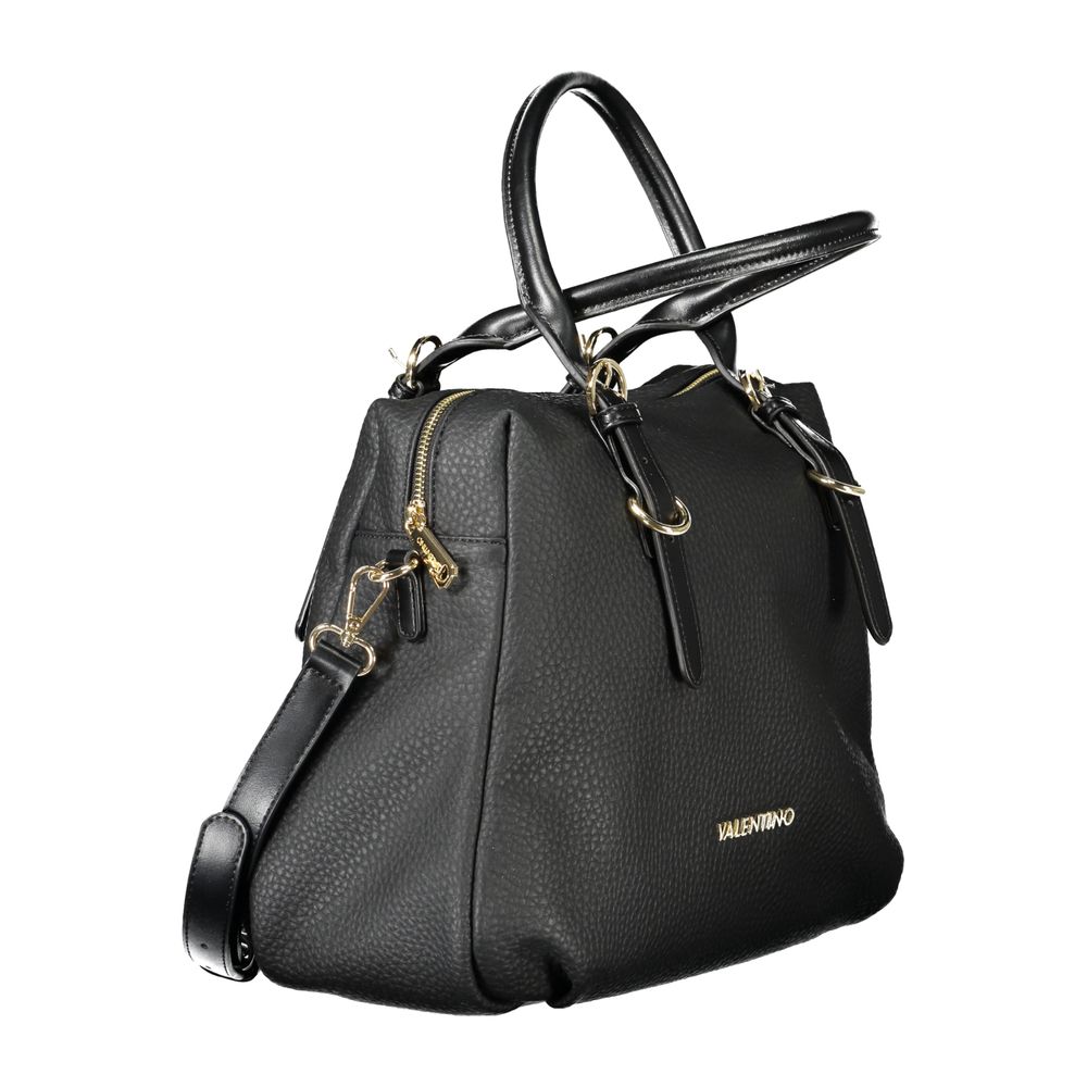 Black Polyurethane Womens Bag