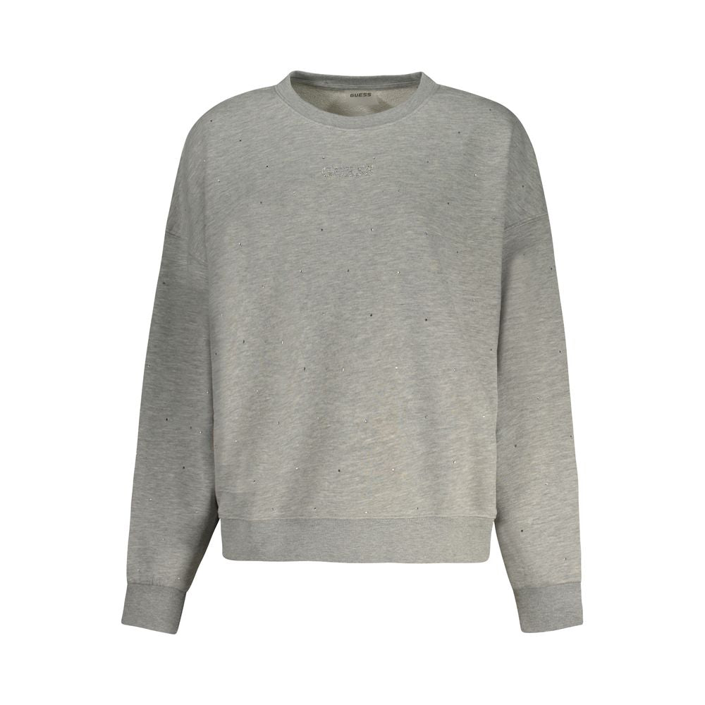 Grigio Polyester Women Sweatshirt