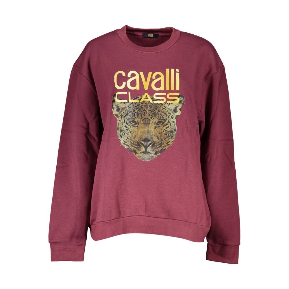 Purple Cotton Women Sweater