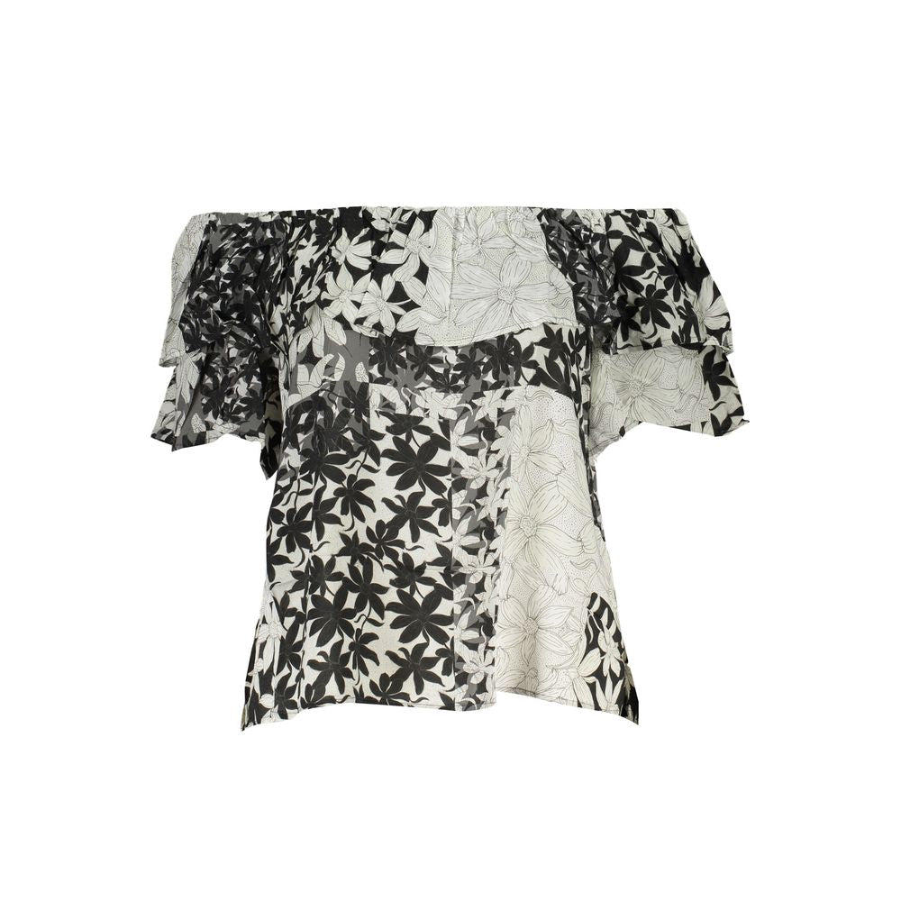 Bianco Cotton Women T-Shirt