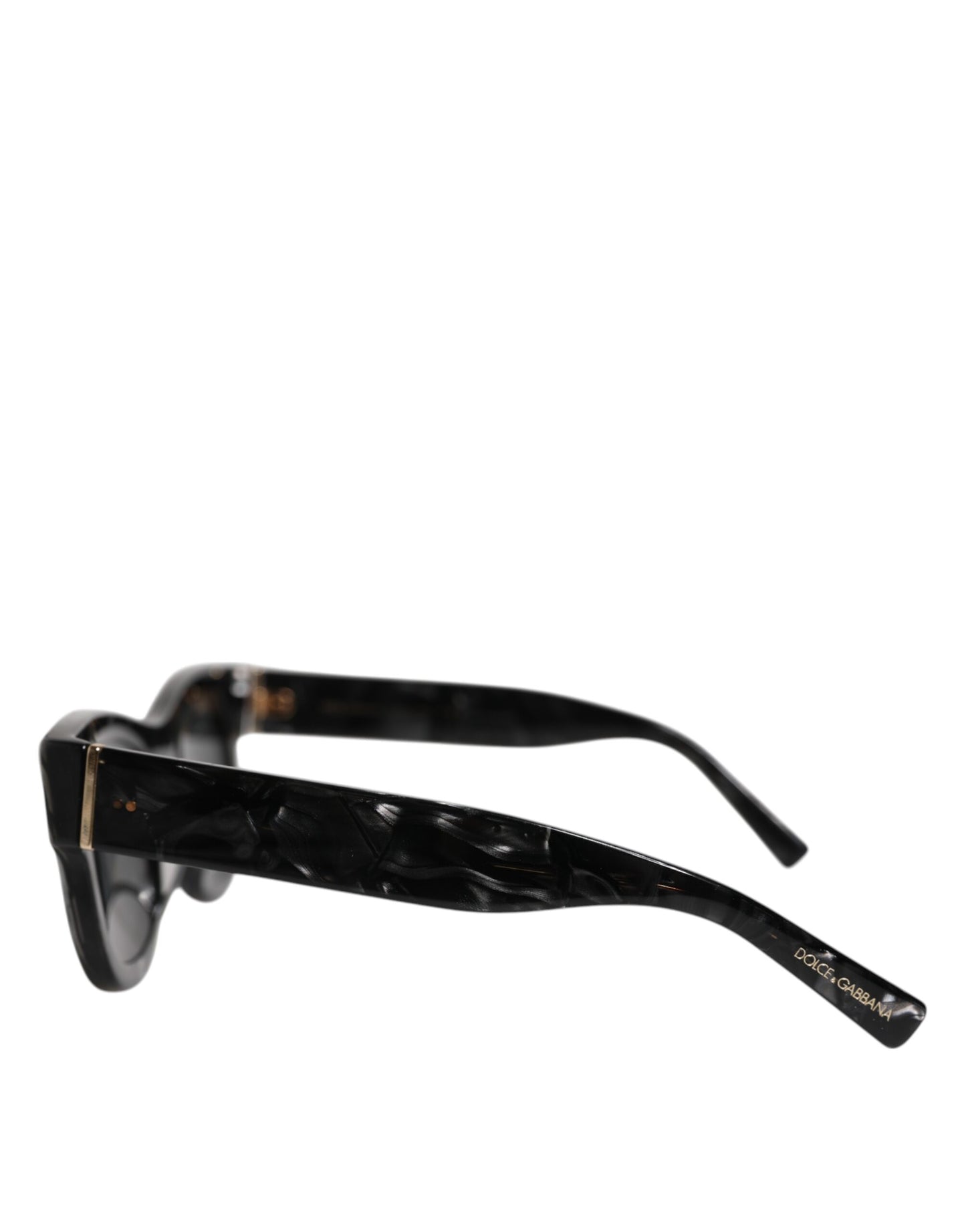 Pearl White Acetate Frame Domenico Deep Shades Sunglasses