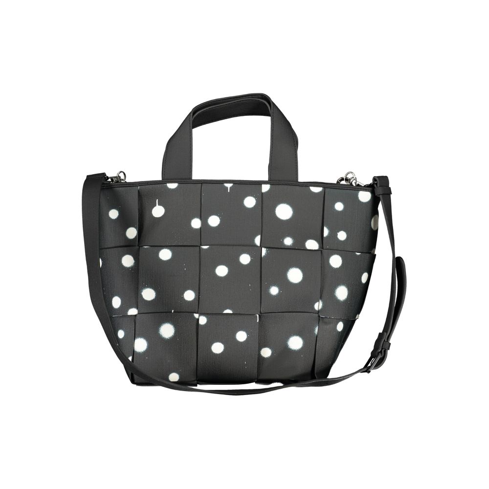 Nero Poliuretano Woman Shoulder Bag