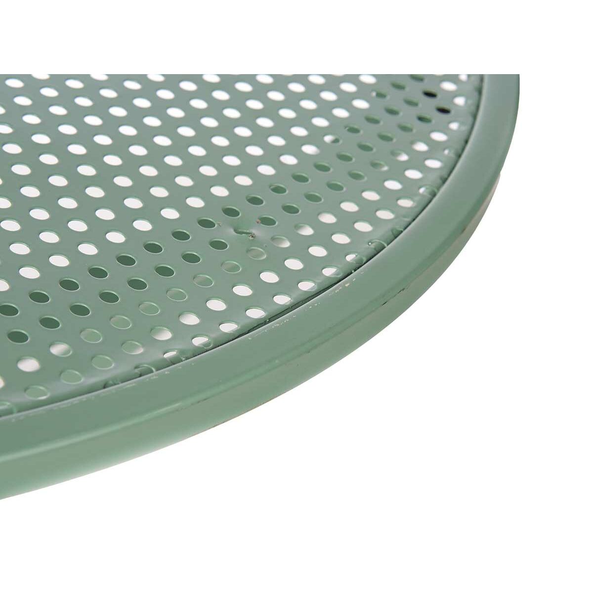 Salon de jardin ensemble table et 2 chaises Vert