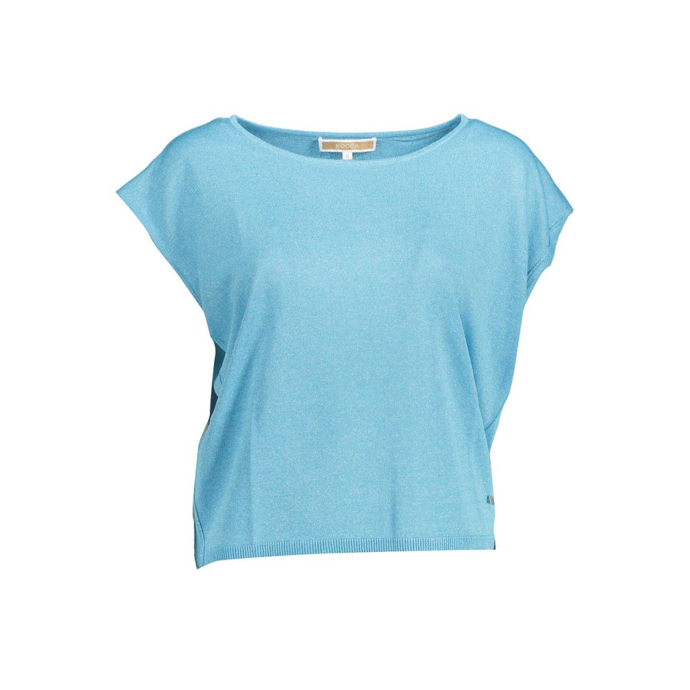 Azzurro Viscosa Women T-Shirt