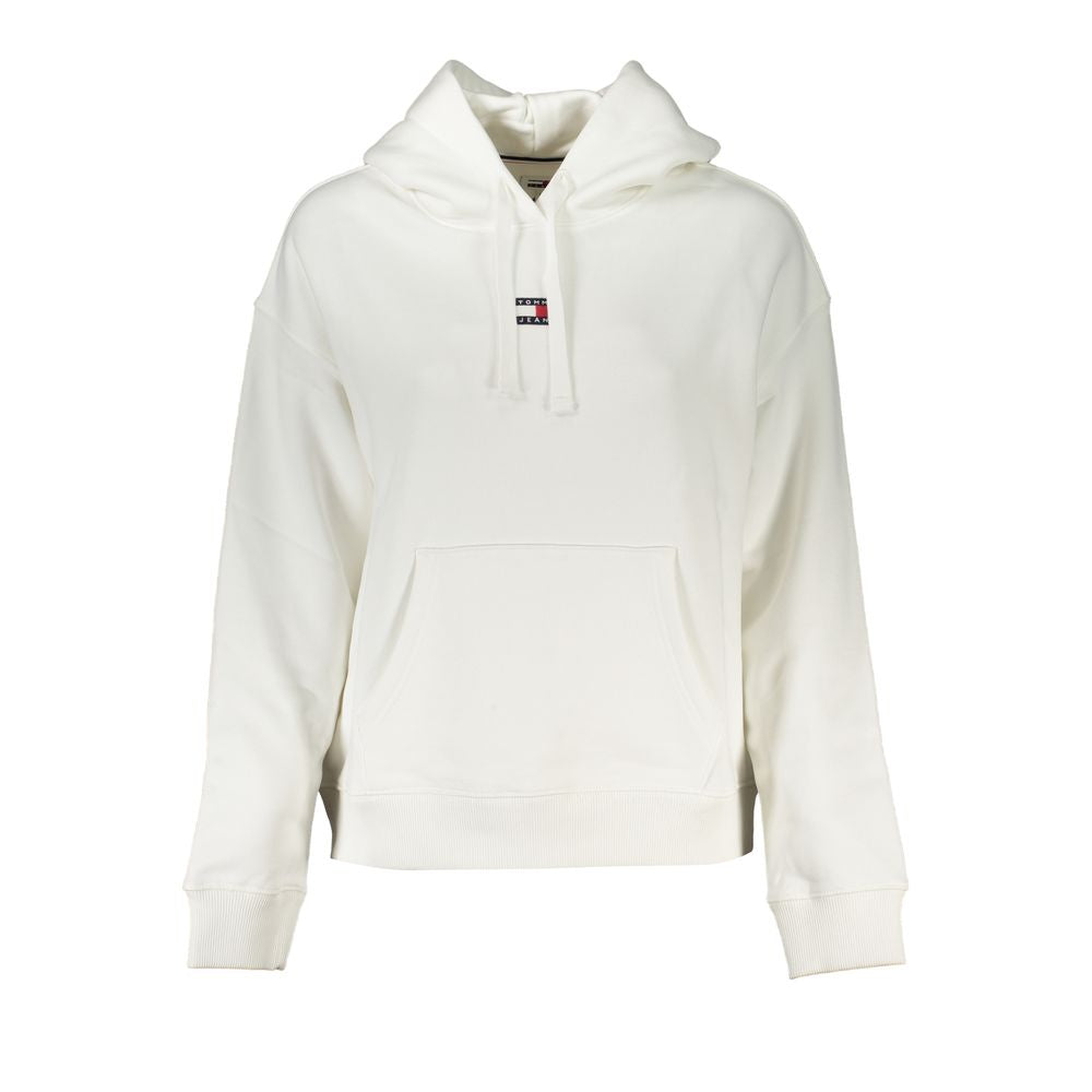 Bianco Cotton Women Sweatshirt