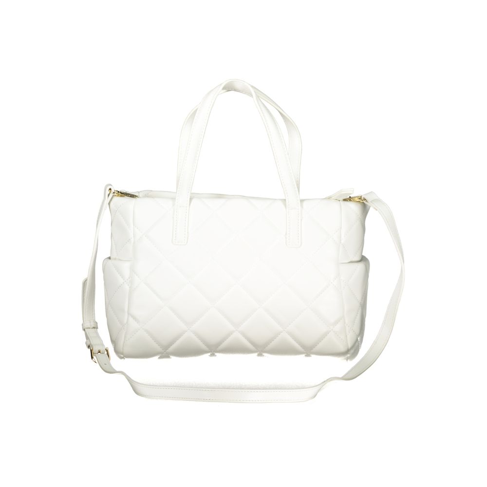 White Polyurethane Women's Bag