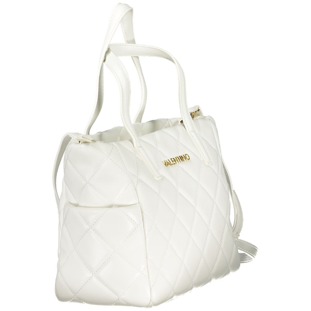 White Polyurethane Women's Bag