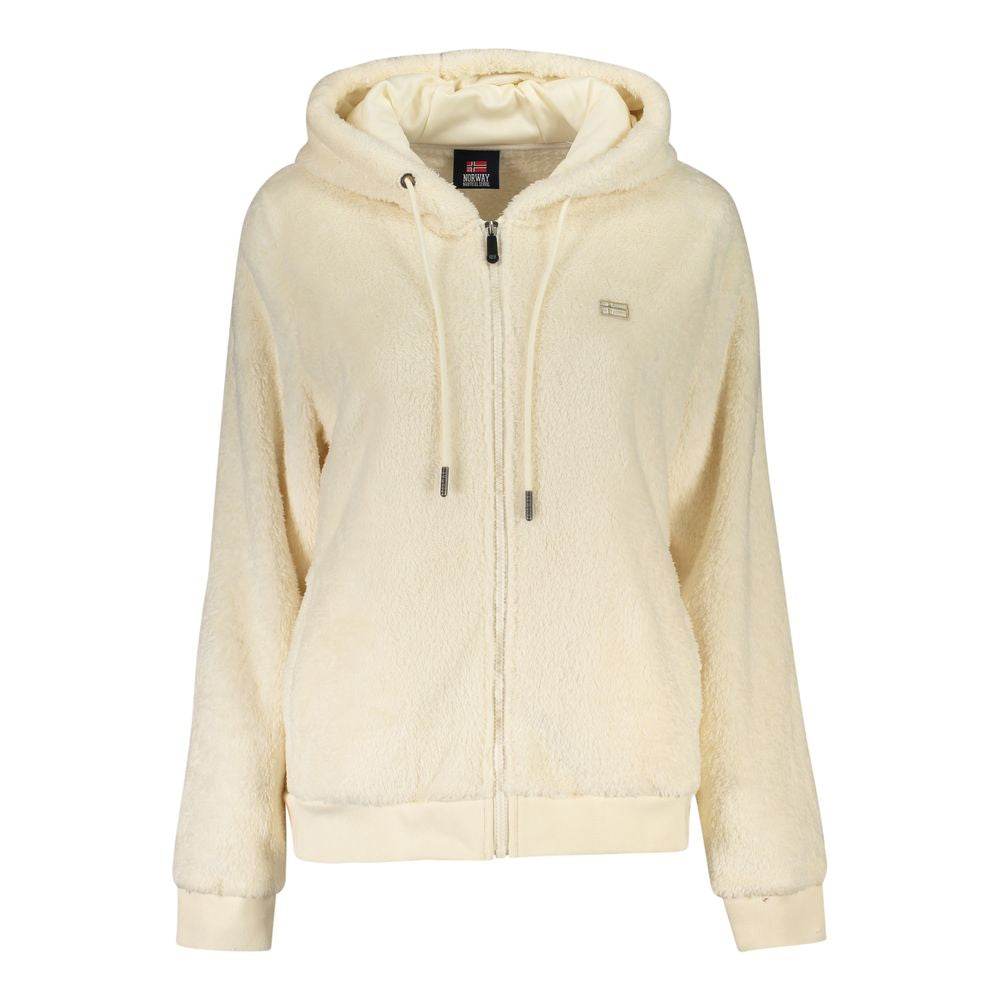Bianco Polyester Women's Jacket