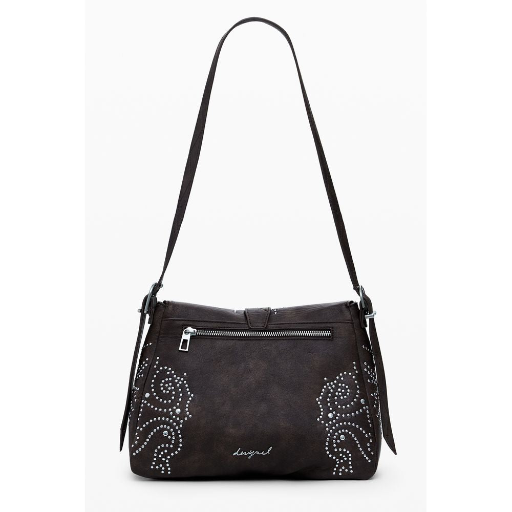 Marrone Poliuretano Women Handbag