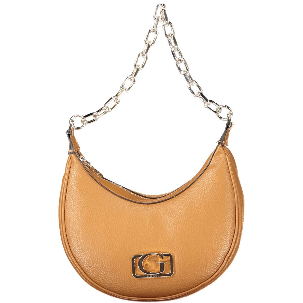 Marrone Poliuretano Women Handbag