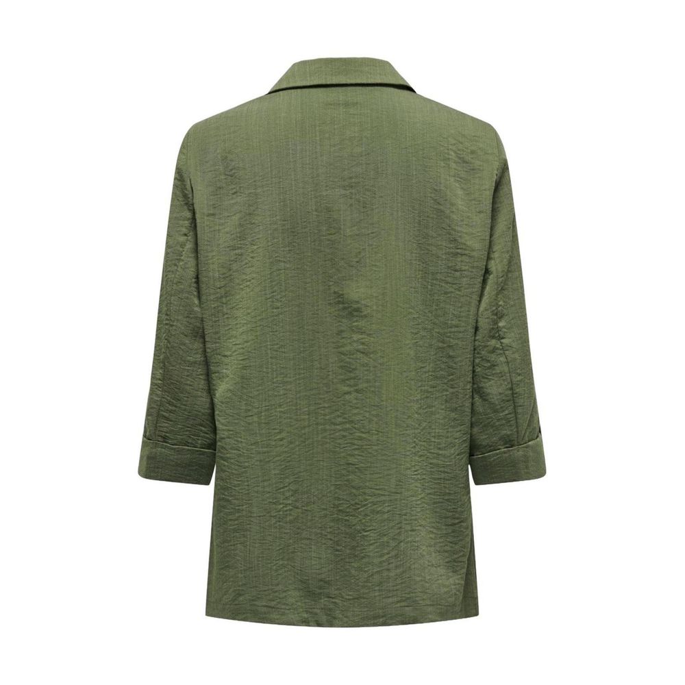 Green Viscose Blazer