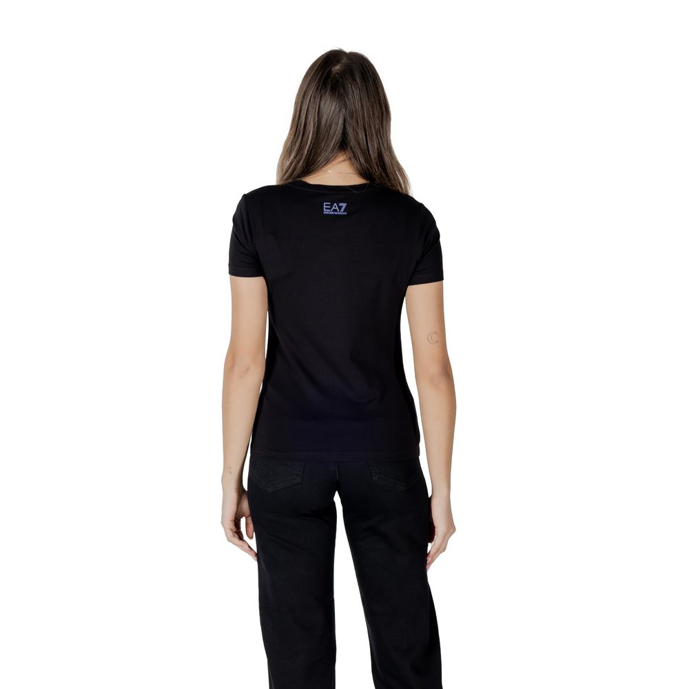 Black Cotton T-Shirt