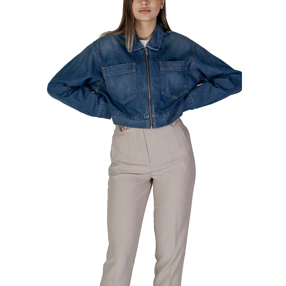 Blue Cotton Denim Jacket