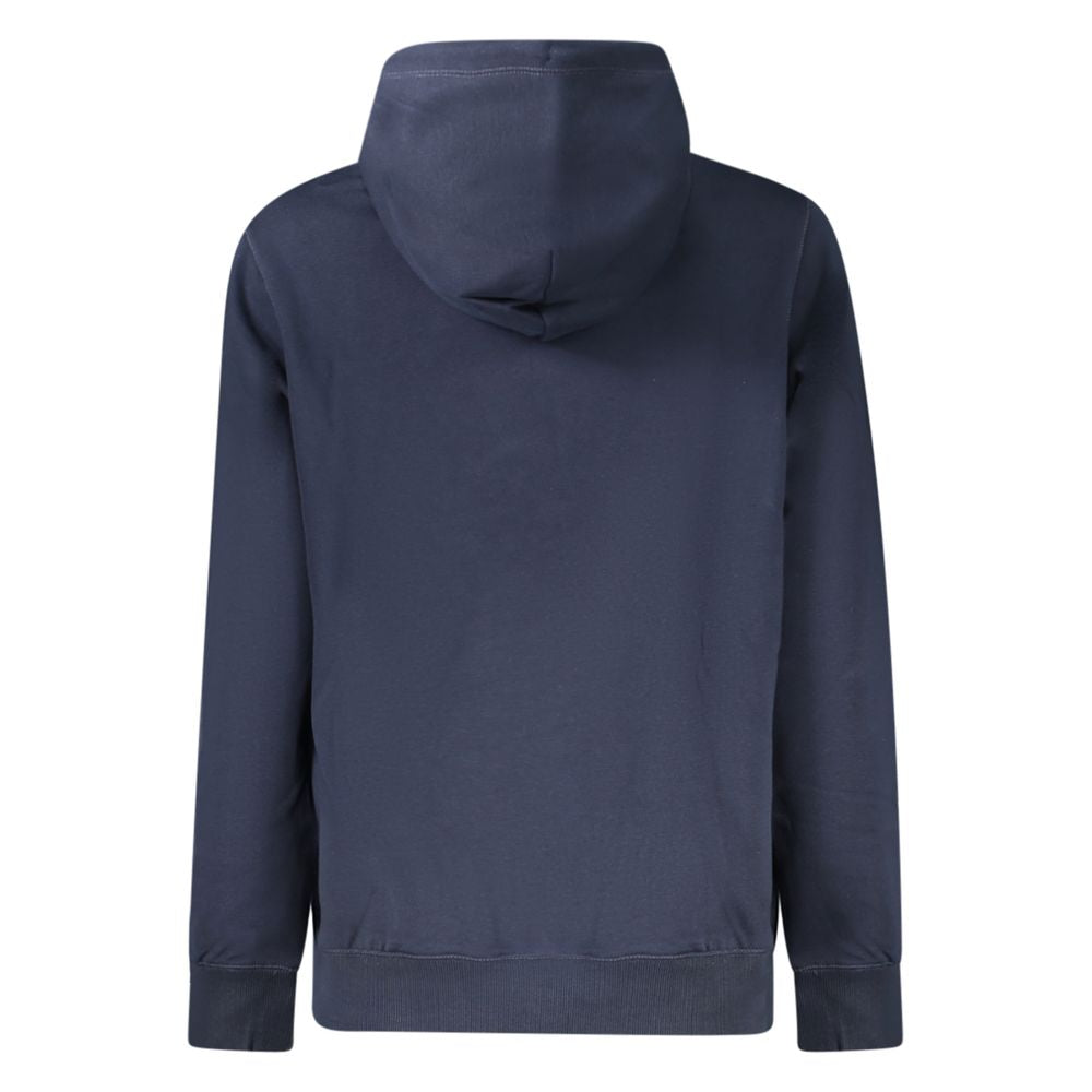 Blue Cotton Women's Hoodie