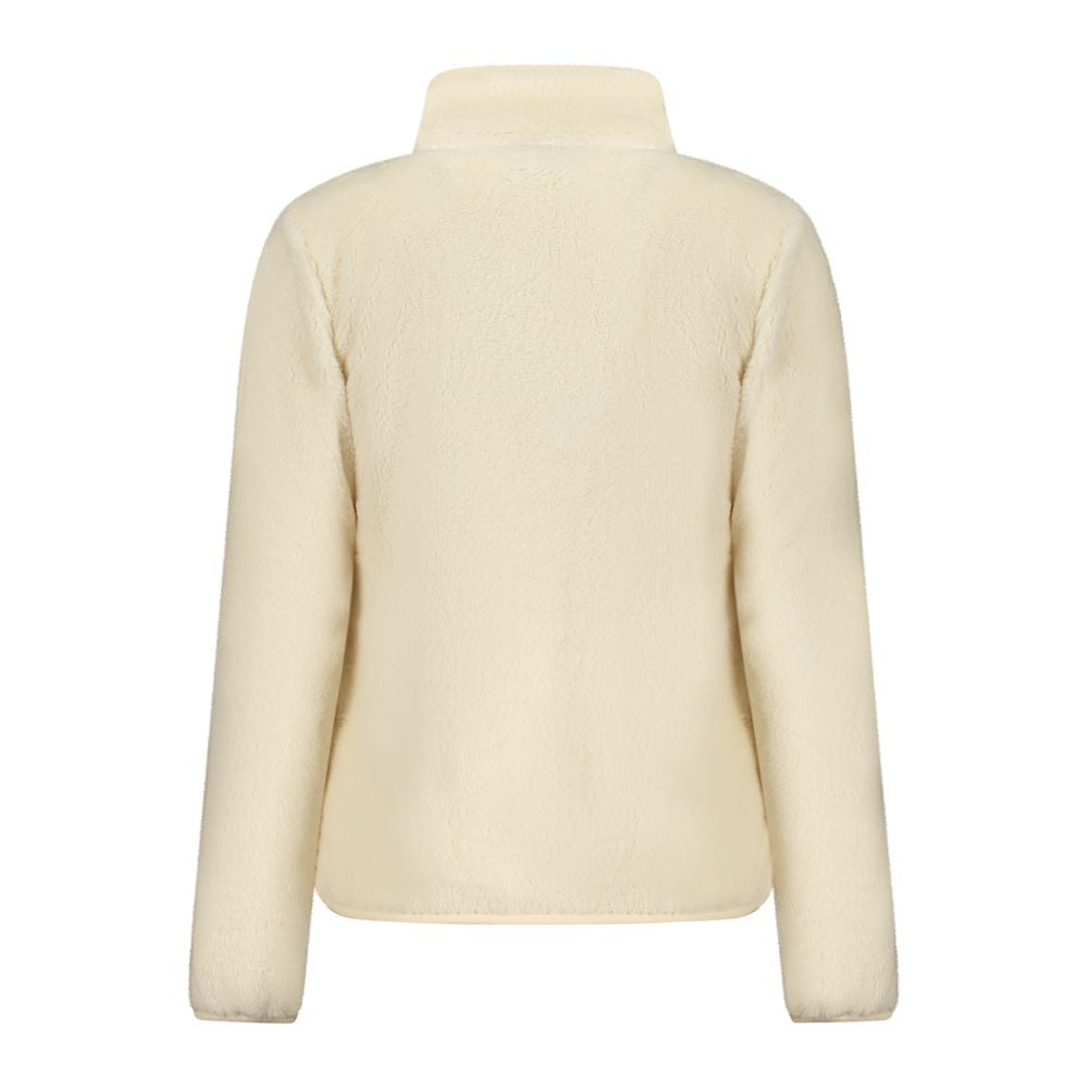 Bianco Polyester Woman Sweatshirt