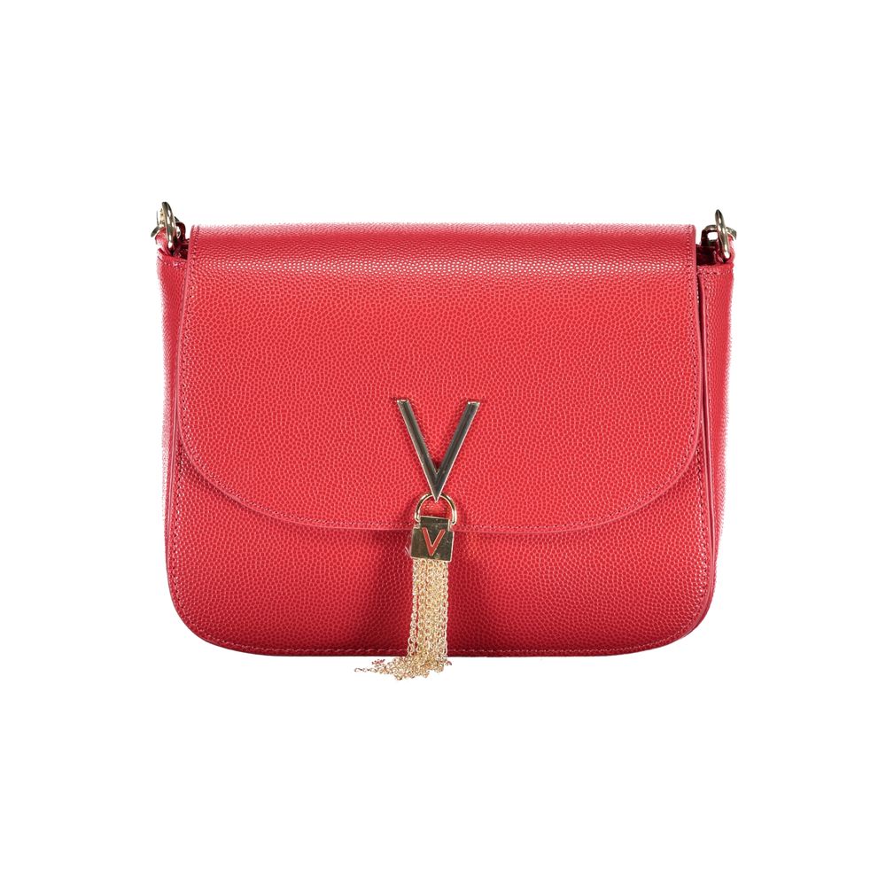 Rosso Polyurethane Women's Bag With Removable Shoulder Strap