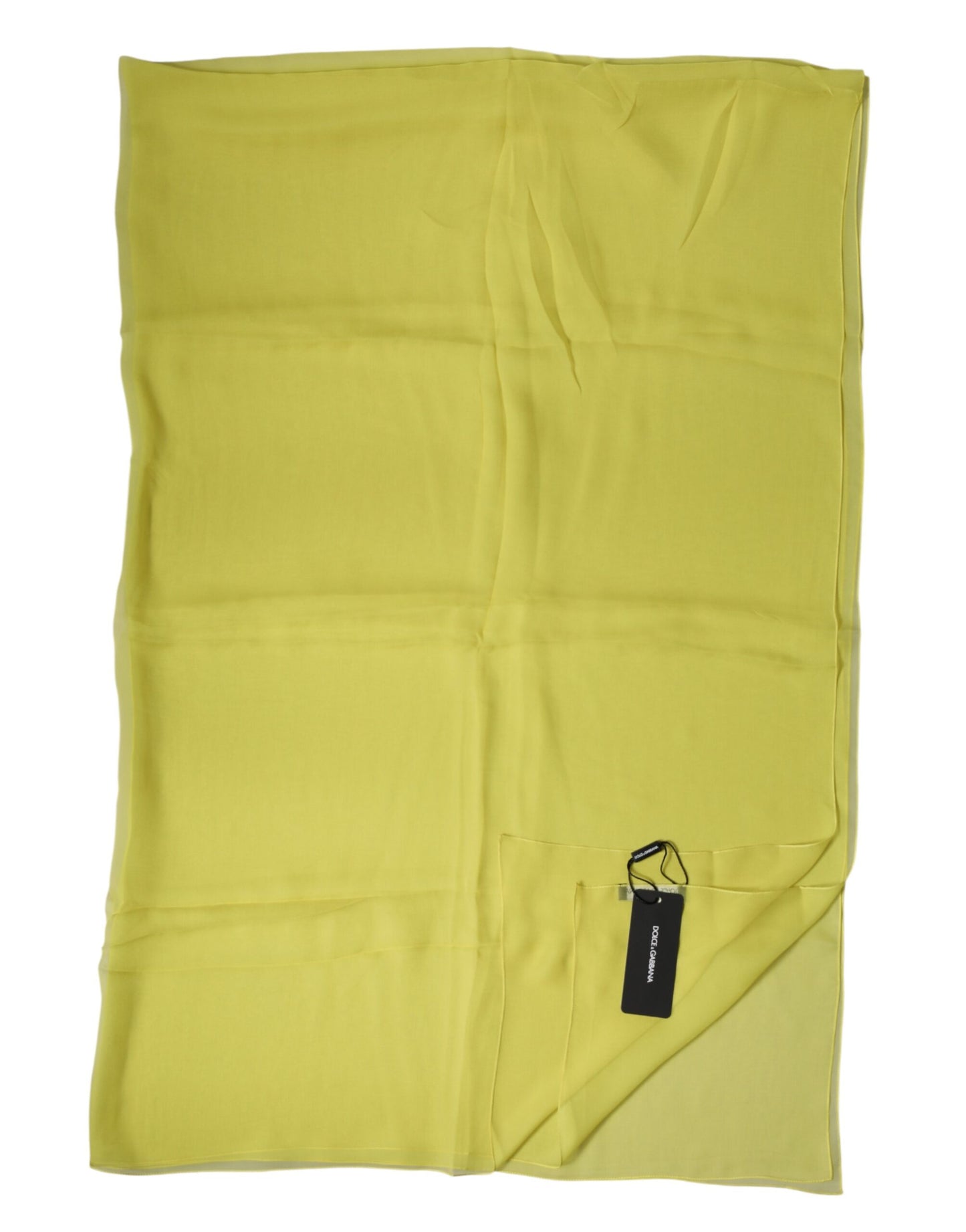 Yellow Stole Silk Neck Wrap Shawl Men Scarf