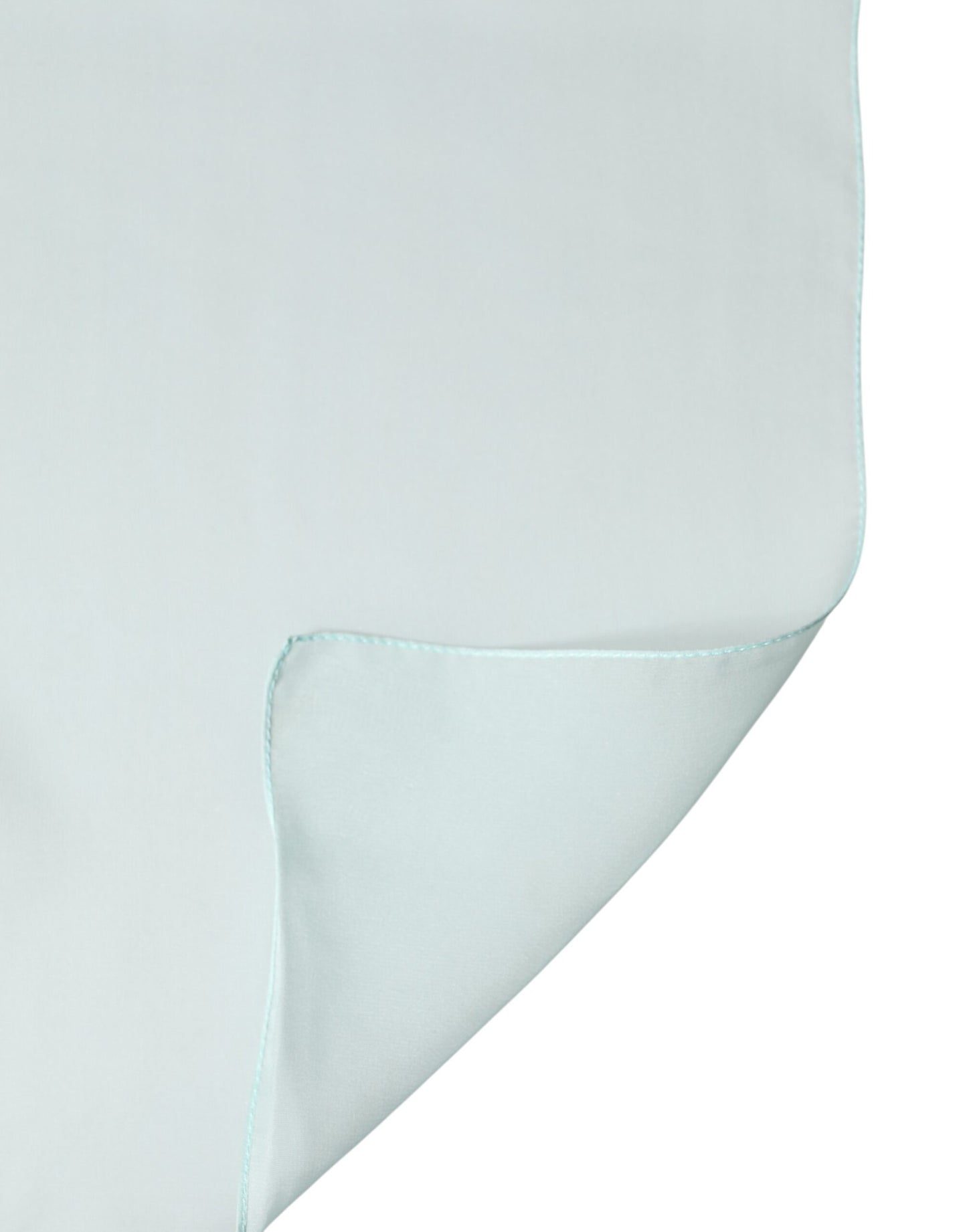 Light Teal Silk Stole Neck Wrap Shawl Scarf
