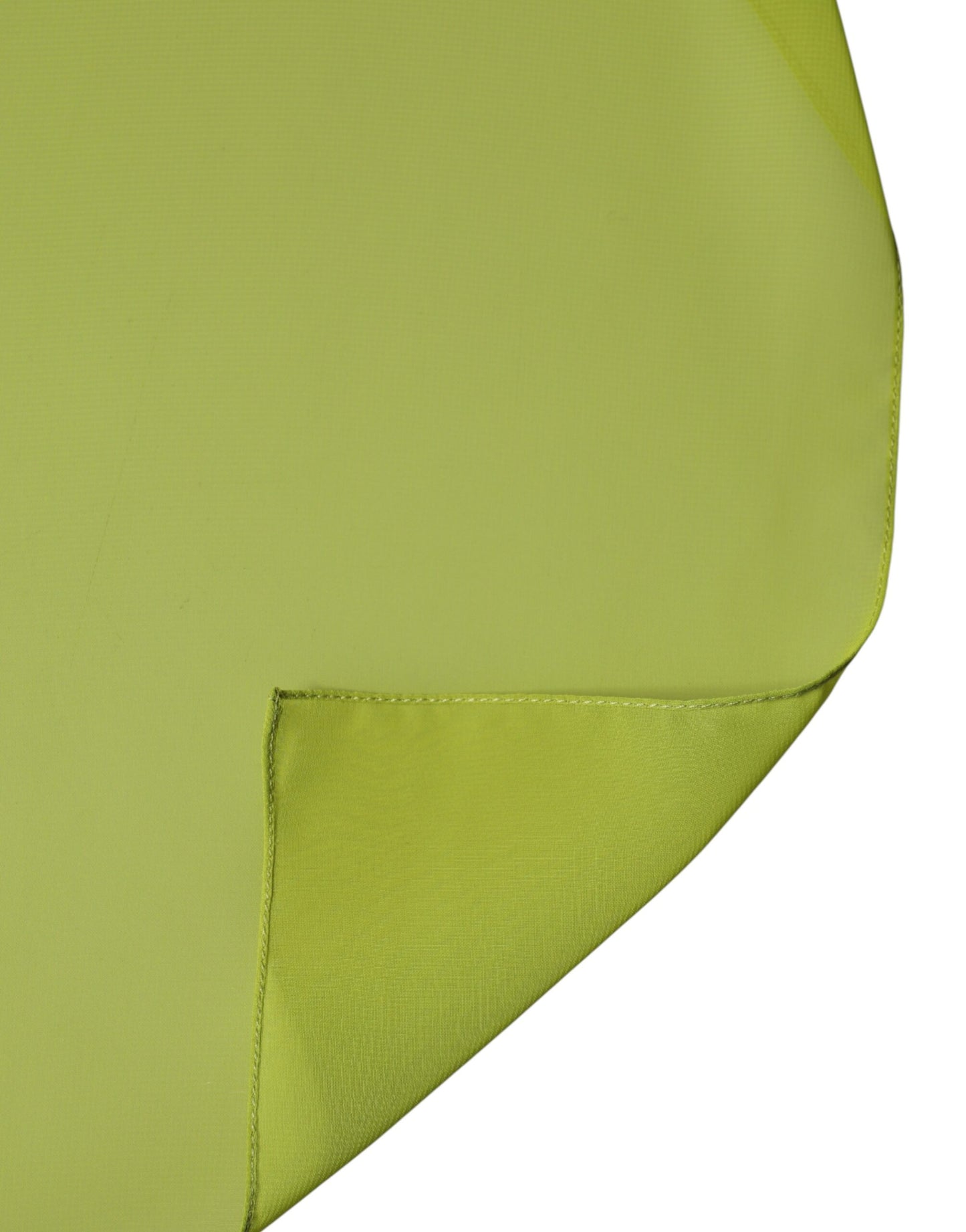 Green Polyester Stole Neck Wrap Shawl Scarf