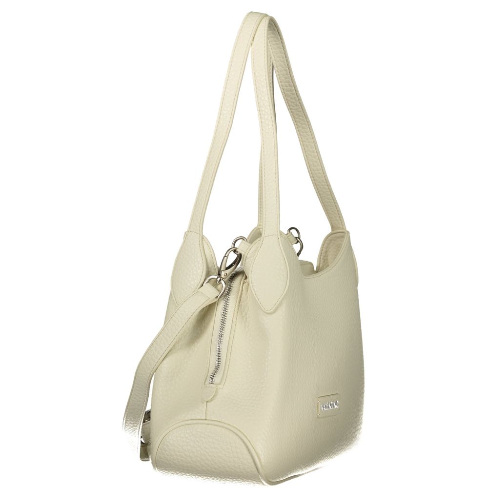 Bianco Polyurethane Women's Bag