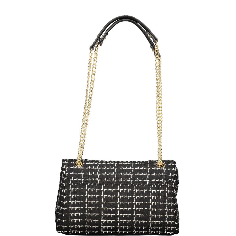 Black Polyester Womens Bag