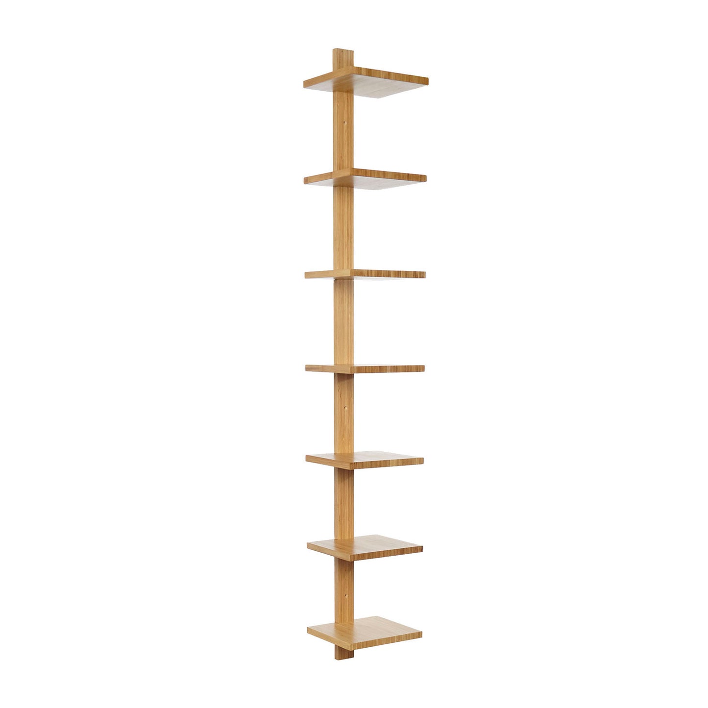 Design vægreol med 7 lag
