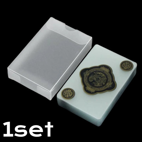 Waterproof Transparent Plastic Playing Cards 2Sets Creative Durable