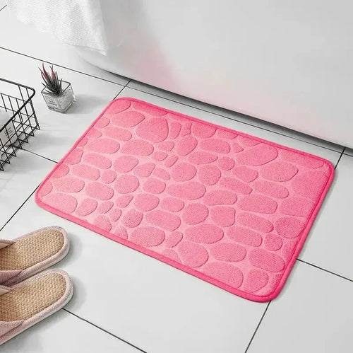 Memory foam bademåtte i velour