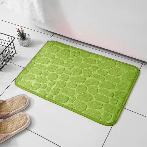 Memory foam bademåtte i velour