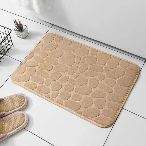 Memory foam bademåtte i velour