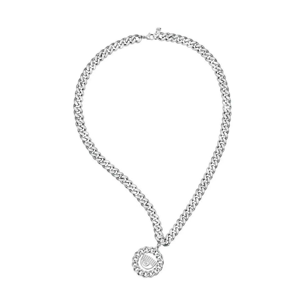 Gray Stainless Steel Necklace