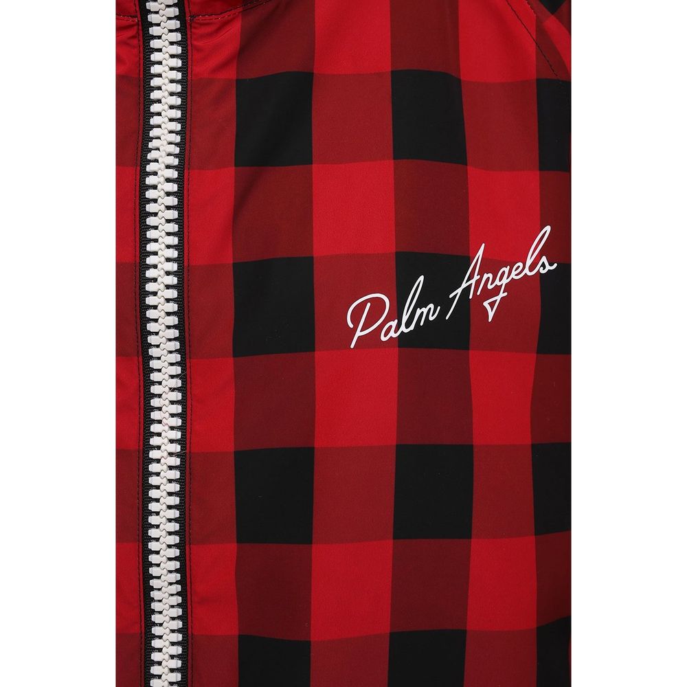 Red Polyamide Shell Jacket