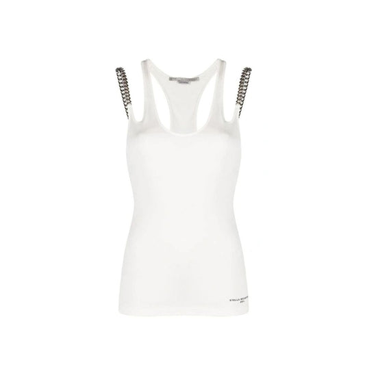 White Cotton Tank Tops