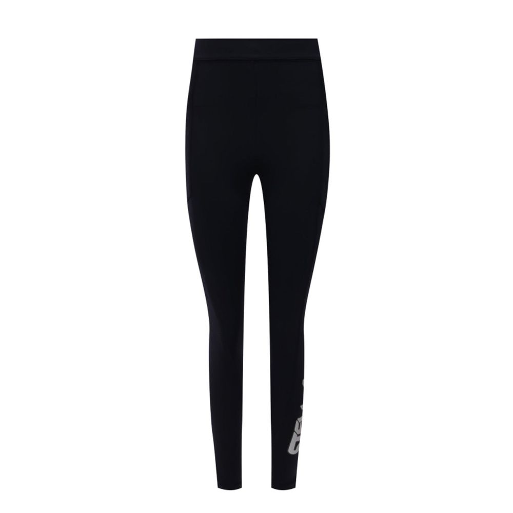 Blue Polyamide Leggings